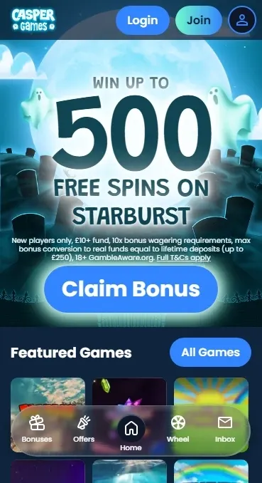 Casper Games Casino